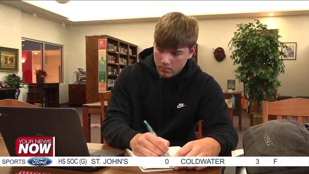 Scholar Athlete of the Week 10/20/25 - Brodin Eickholt, Perry